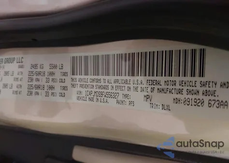 2015 Jeep Cherokee Limited from USA, damaged, VIN 1C4PJMDS9FW556327